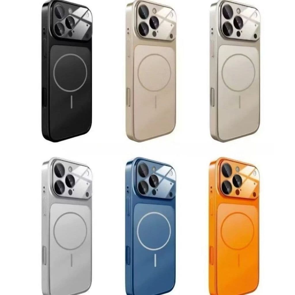 Capa Capinha Transforma iPhone em 17 Pro Max com MagSafe Para iPhone 13 14 15 16 Pro