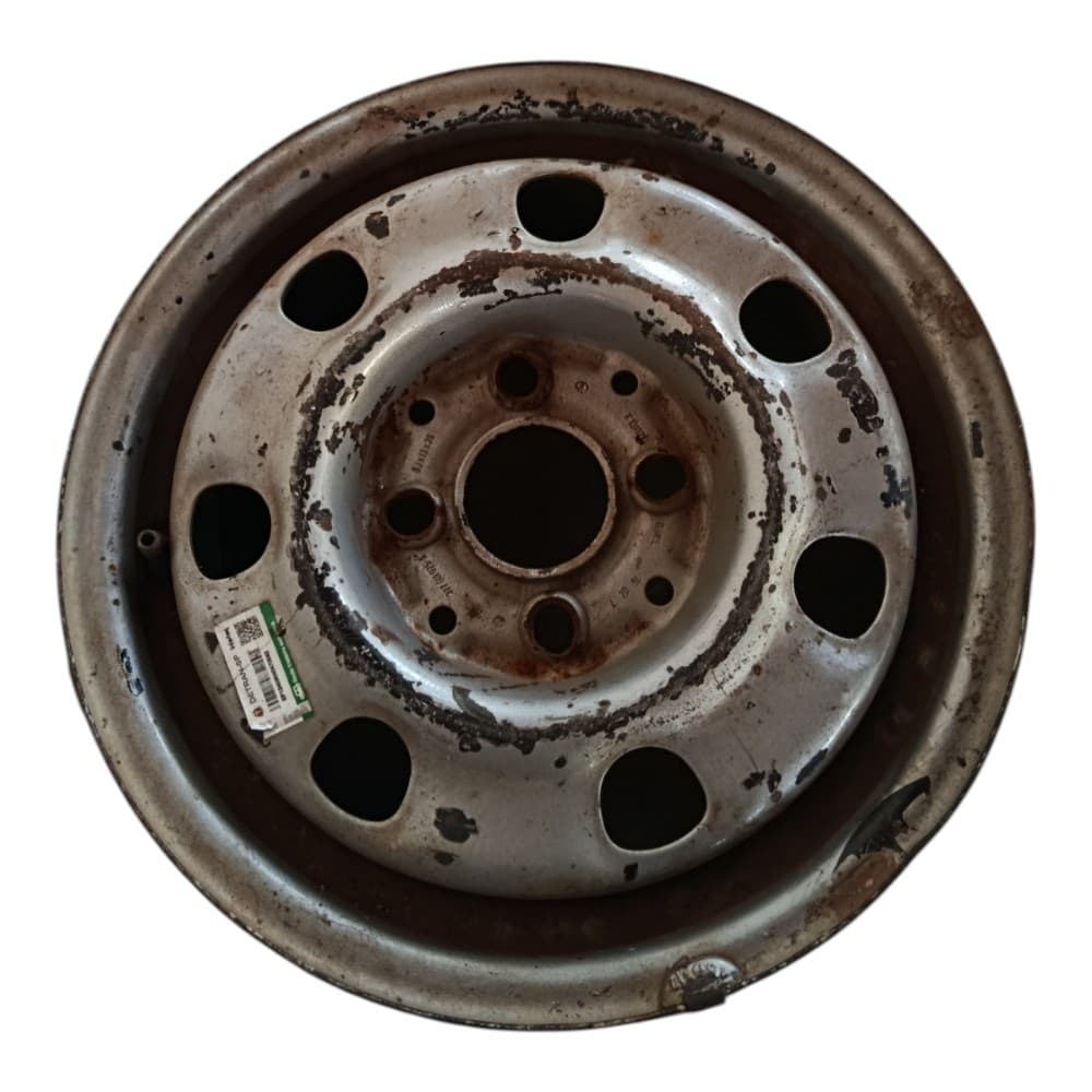 Roda De Ferro Aro 13 4 Furos Volkswagen Gol G2 1994 A 1999