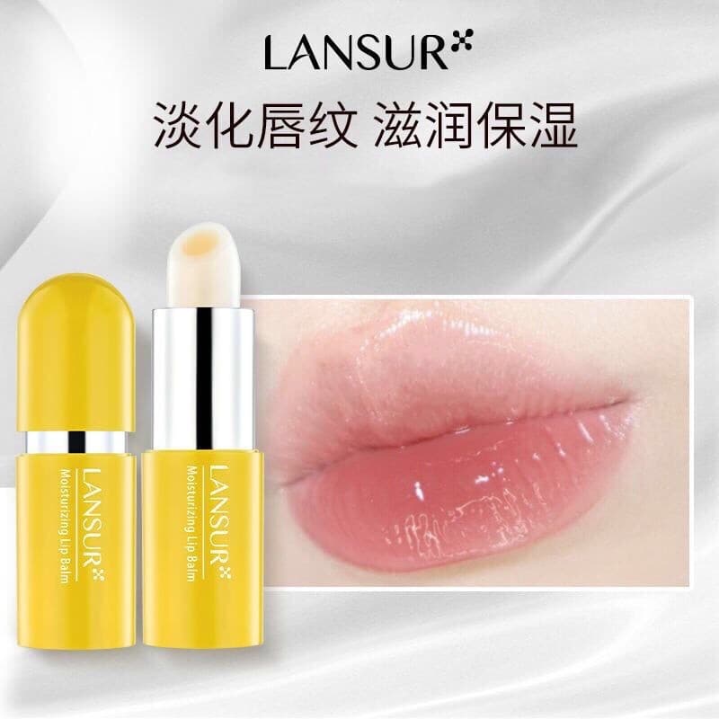 Lancer Lip Balm Hidratante Hidratante Base Hidratante Proteção Labial Anti-secagem Incolor Lancer Soft Lip Balm Suave