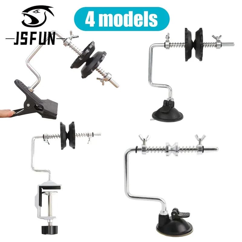 Enrolador de Linha de Pesca JSFUN para Molinetes de Casting e Spinning, Máquina Portátil para Enrolar Linha de Pesca, Fe