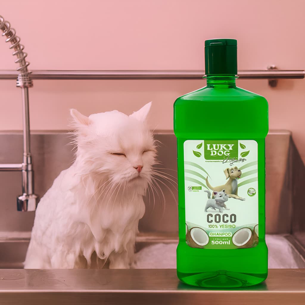 Shampoo Vegano Pet 500ml Luky Dog Cuidado Cachorro E Gato