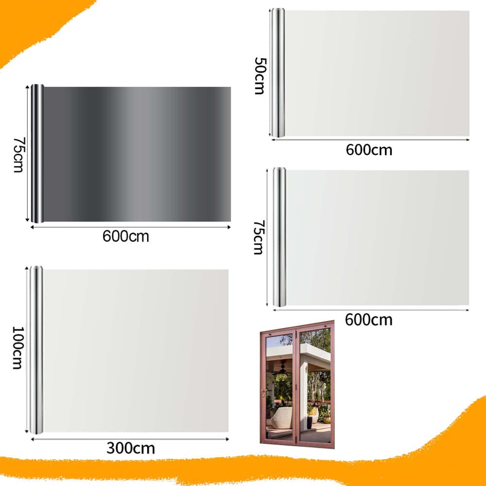 Película Insulfilm Espelhada para Vidros e Janelas, Residencial, Película Adesiva, Pelcula Refletiva para Janelas