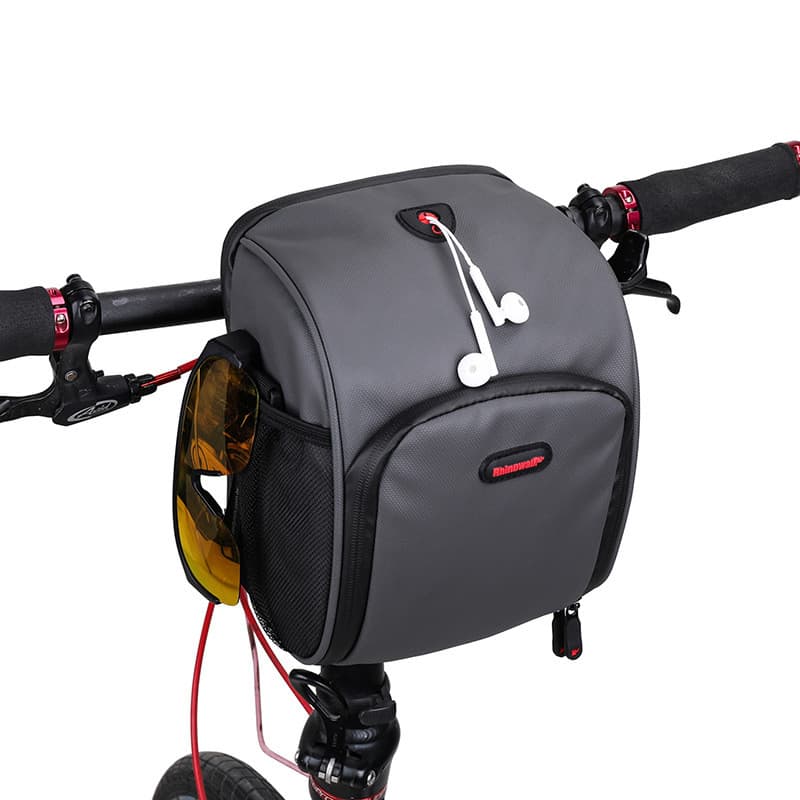 Rhinowalk/Rhinowalk Caminhada Bicicleta Guiador Bolsa Grande Capacidade de Armazenamento Frente Bolsa Ombro Multifuncion