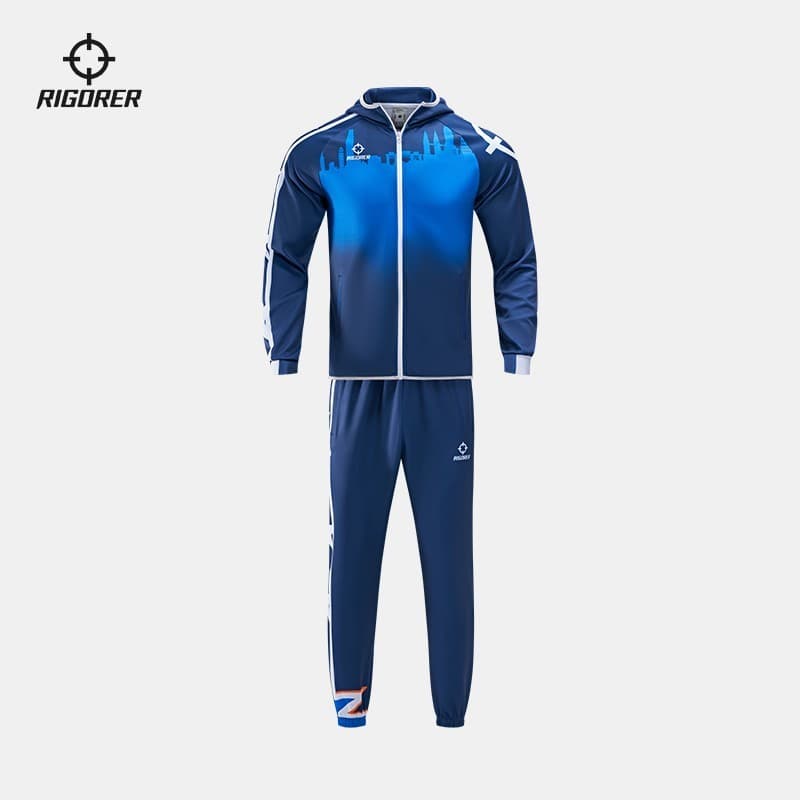 Aparência padrão roupas masculinas jaqueta esportiva jogos completos crianças correndo jaqueta de treinamento de Fitness