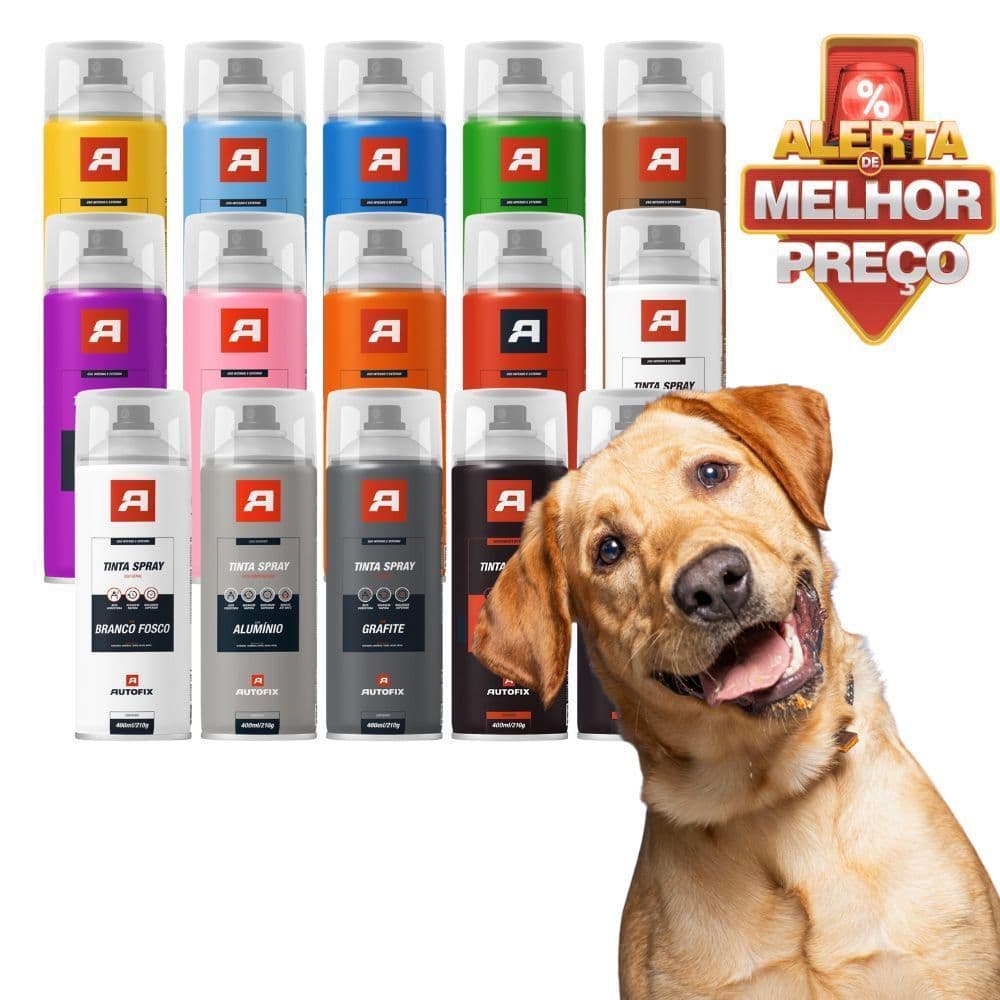 Tinta Spray Uso Geral 400ml Todas as Cores Envio Express