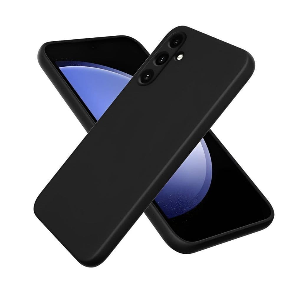 Capa Case Silicone Aveludada Preta Para Samsung Galaxy A25