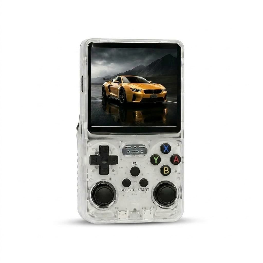 Videogame Portátil Retro R36S 64GB Emulador Linux Tela IPS 3.5 Polegadas Com 15 Mil Jogos Classicos