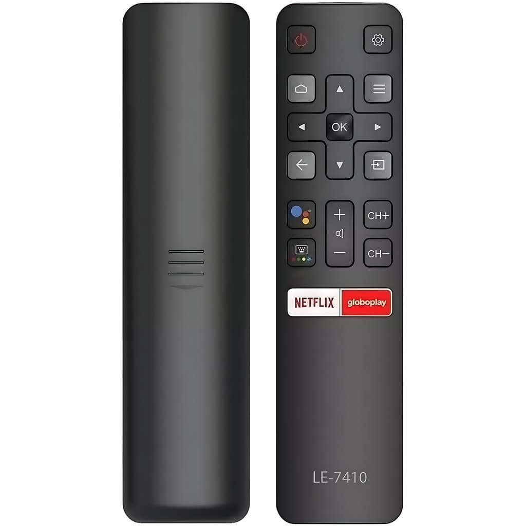 Controle Remoto Tcl Tv Smart Rc802v 55p8m Netflix Globoplay