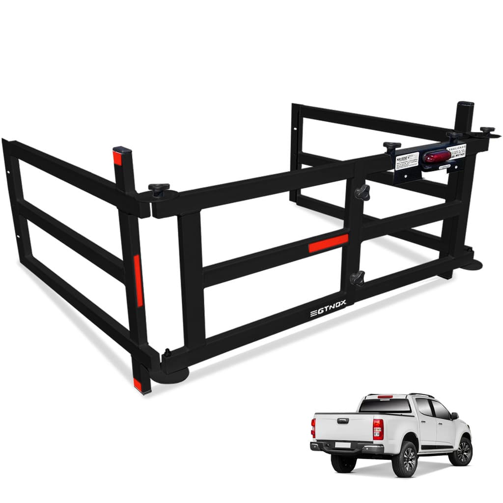 Extensor De Caçamba S10 2012 a 2025 Divisor Dobravel Preto EDD
