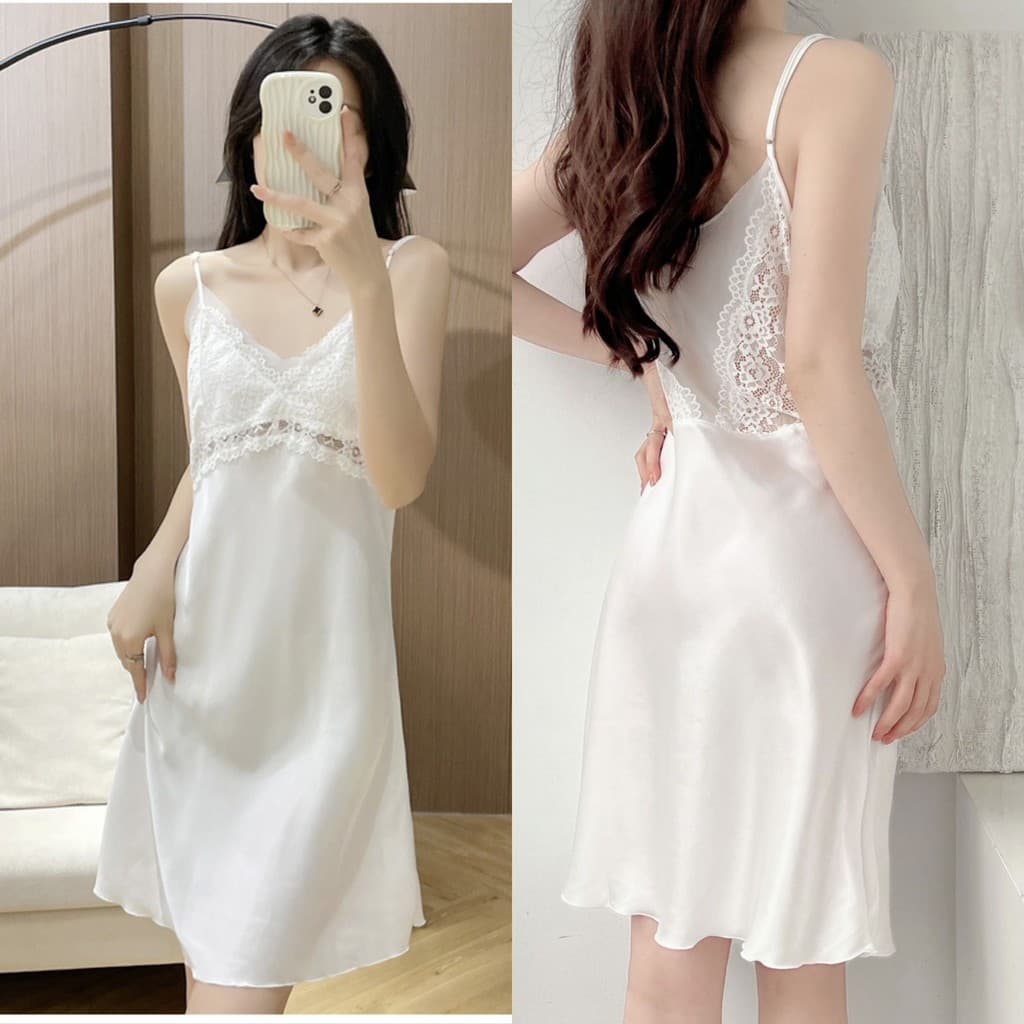 2023 novo estilo camisola com almofada no peito feminino verão com decote em V estilo fino sutiã-livre solto tamanho gra