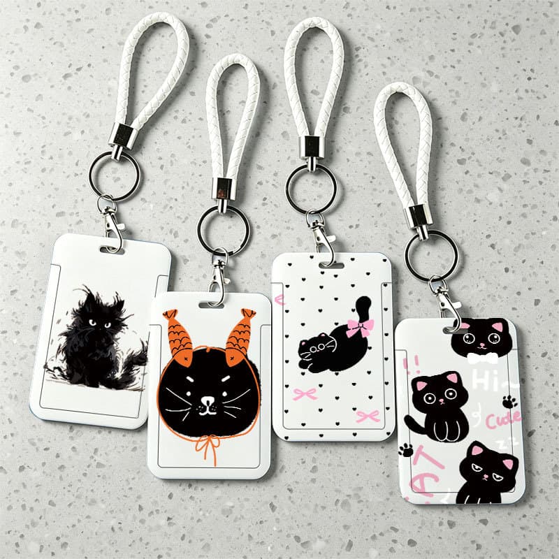 Suporte Deslizante Para Desbloqueio Kawaii Cat-Compacto E Durável Uso Escolar Diário
