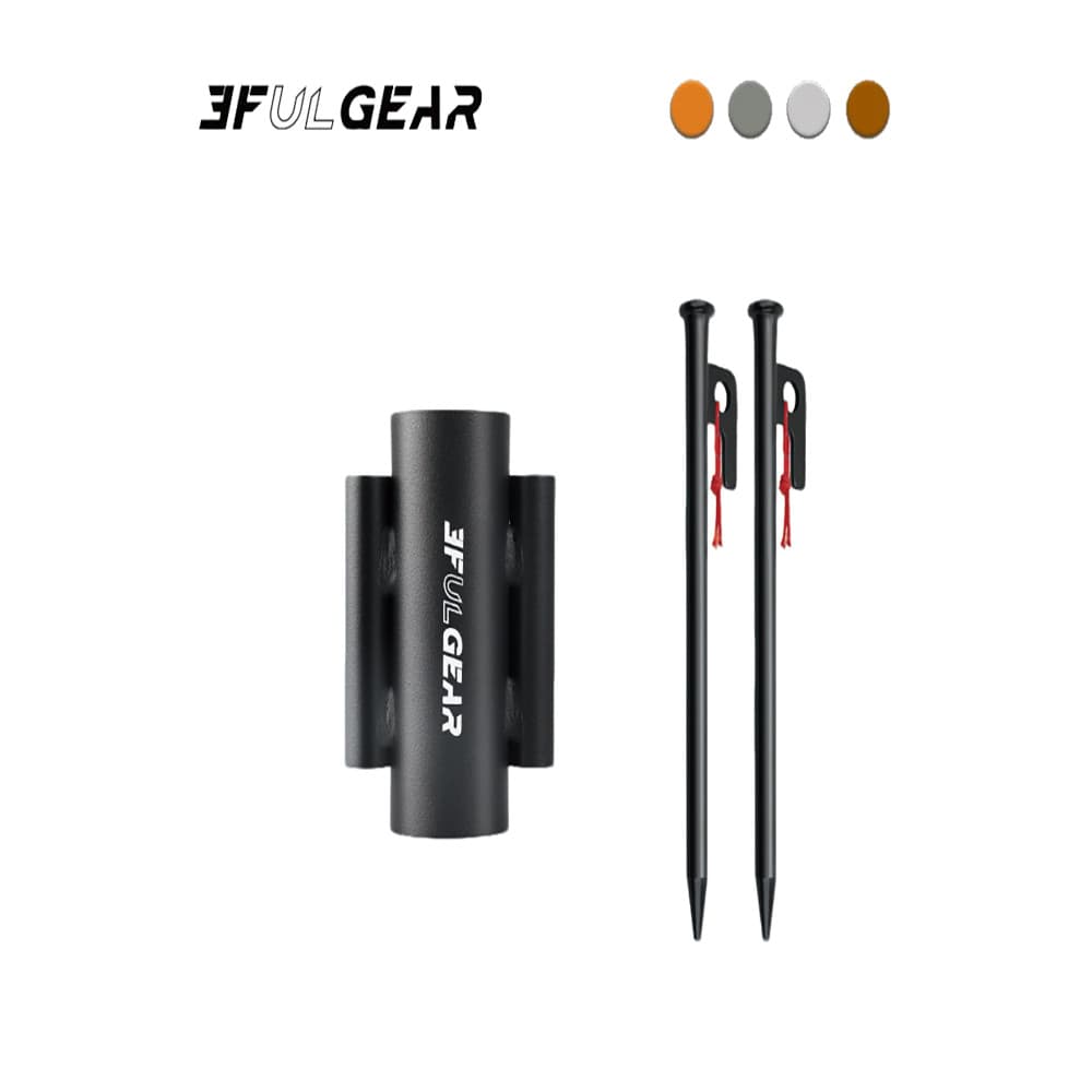 Sanfeng Out dossel pólo titular dossel tenda chão prego suporte reforço assistente acampamento pólo fixação ferramenta a