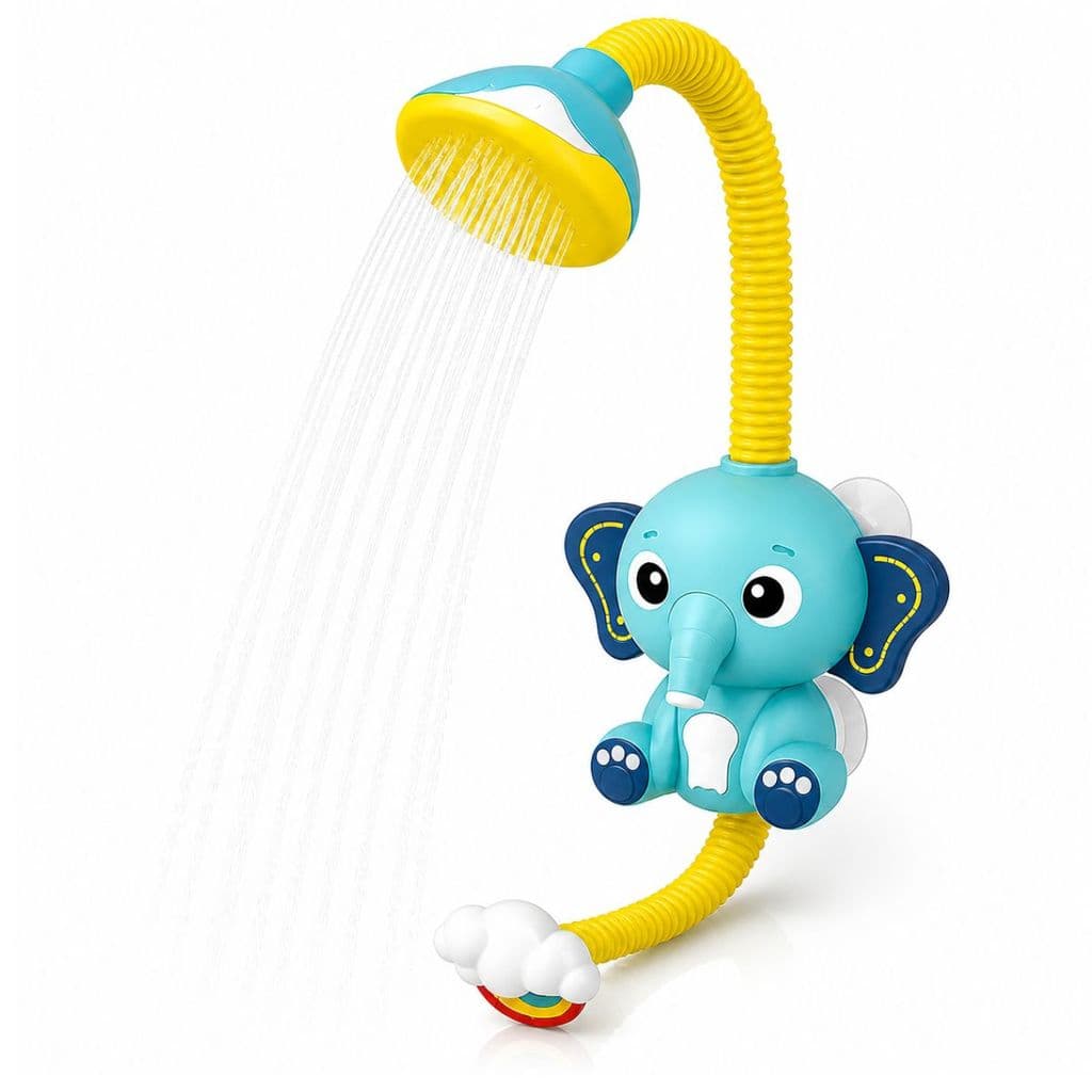 Ducha Baby Infantil Elefante Banho Divertido Bebê
