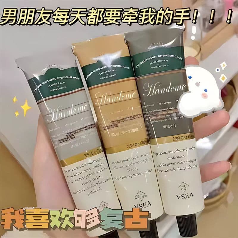 Onda vem com fragrância Premium ~ creme para as mãos festa de estudante outono inverno hidratante hidratante clareamento