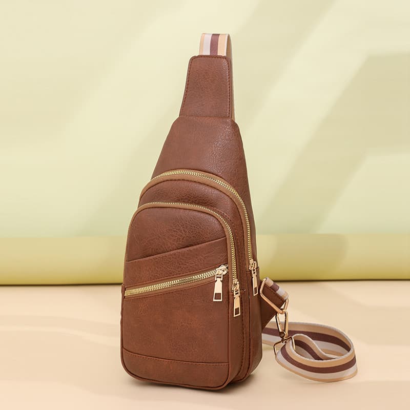 2023 novo estilo bolsa de peito feminina bolsa de ombro simples Commuter senhoras saco do mensageiro moda All-Match Casu