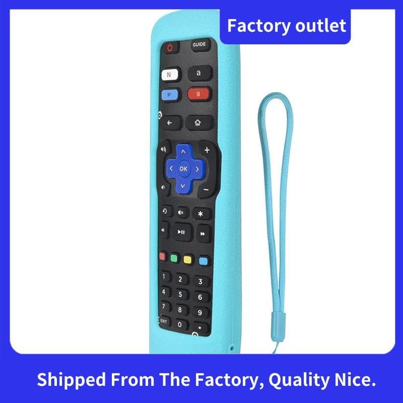 Capa De Silicone Para Controle Remoto De TV R50B7120UK R55A7200GTUK Com Efeito Fluorescente A