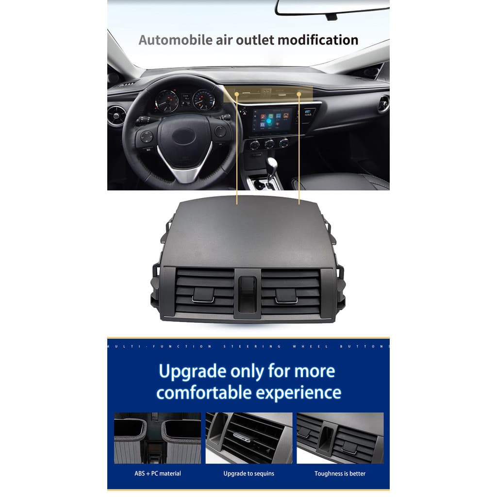 Versão no exterior luz de leitura luz teto óculos caso adequado para Toyota Corolla 2007-2013 fábrica pronto estoque