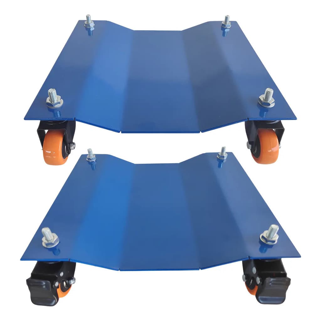 Kit 2 Carro Tartaruga Tipo Patins Movimentar Mudanca E Carga