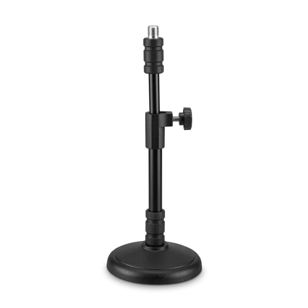 Suporte Pedestal Ajustável Compacto Para Microfones De Reuniões Igrejas Cultos E Atendimentos
