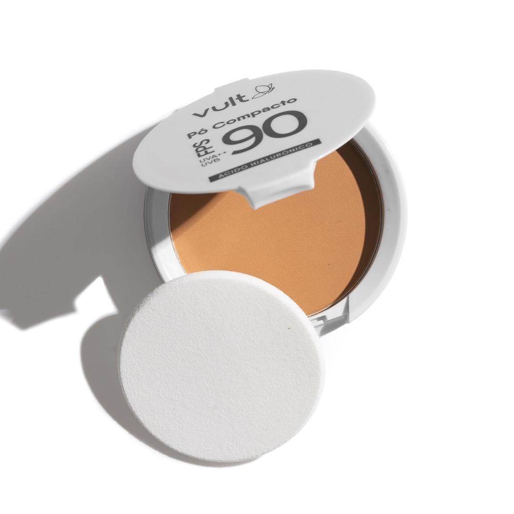 Pó Compacto Facial Médio Cor 3 FPS 90 Vult 6g