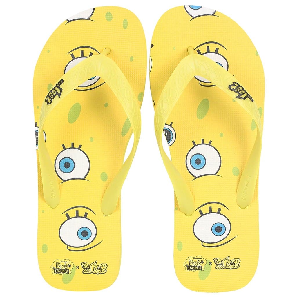 Chinelo Lost x Bob Esponja Yellow