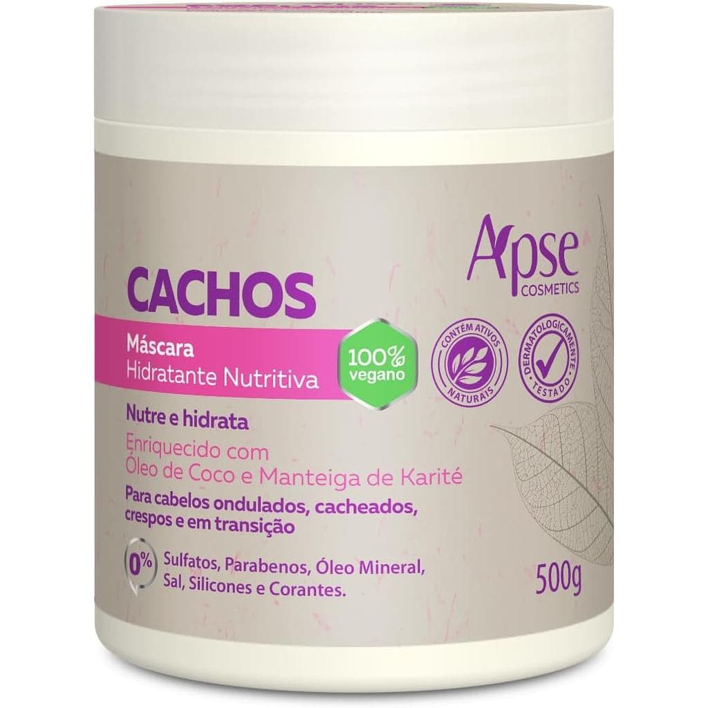 Máscara Hidratante Nutritiva da Apice Cosméticos 500g