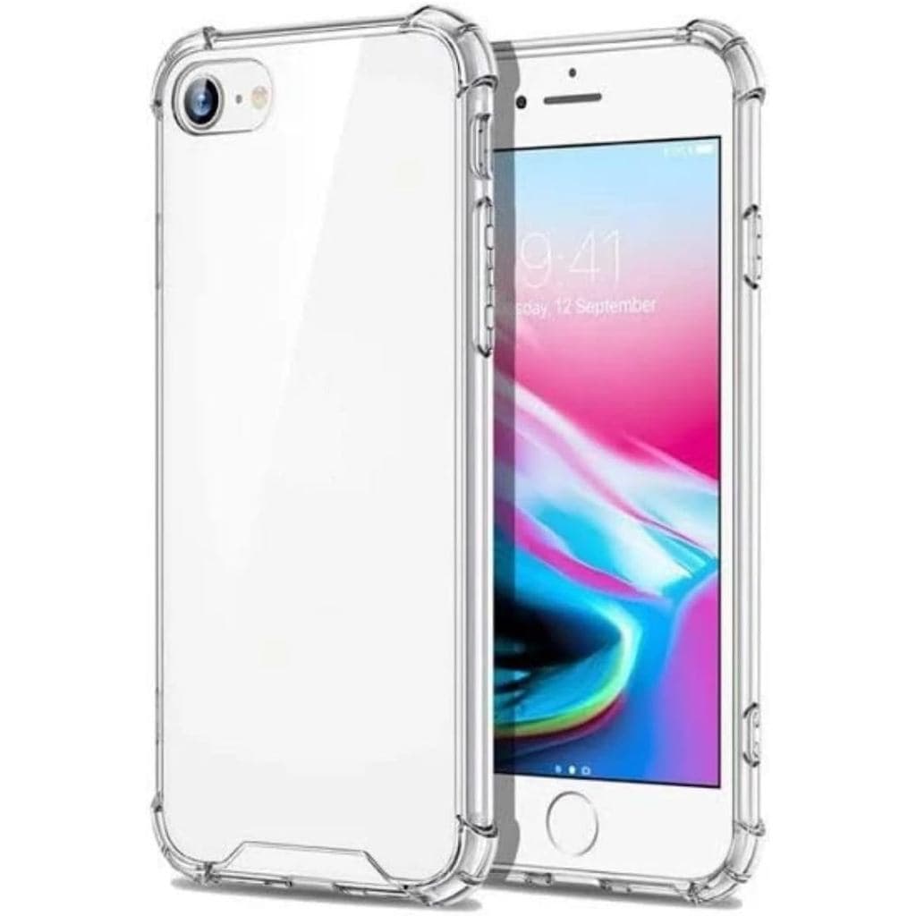 Capa Space Transparente Para iPhone Com Proteção Antiderrapante