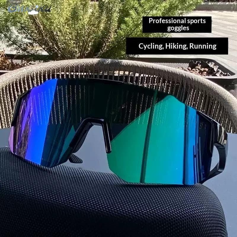 Óculos De Sol Esportes Ciclismo Tons À Prova De Vento Pára-UV400 Verão Motocicleta Para Homens