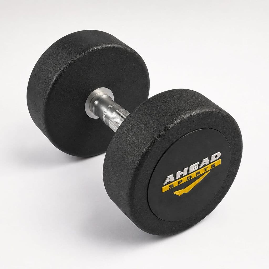 Par Halter Dumbbell Emborrachado Ahead Sports 27,5kg 30kg 35kg