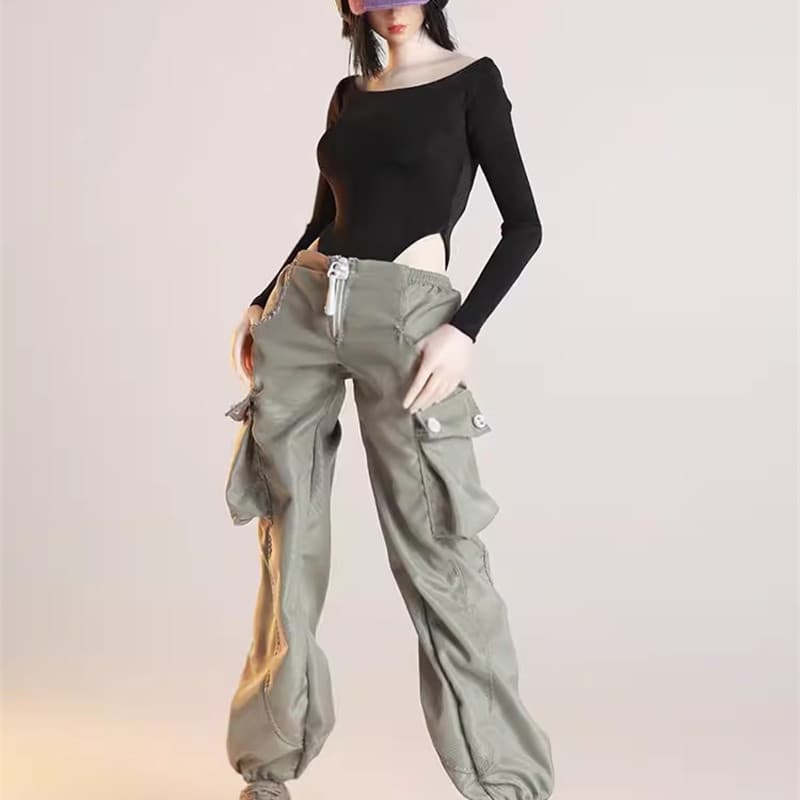 ACG 1/6 Feminino Soldado Macacão Esportivo Macacão Figura de Ação Roupas Modelo Peças ACG-54