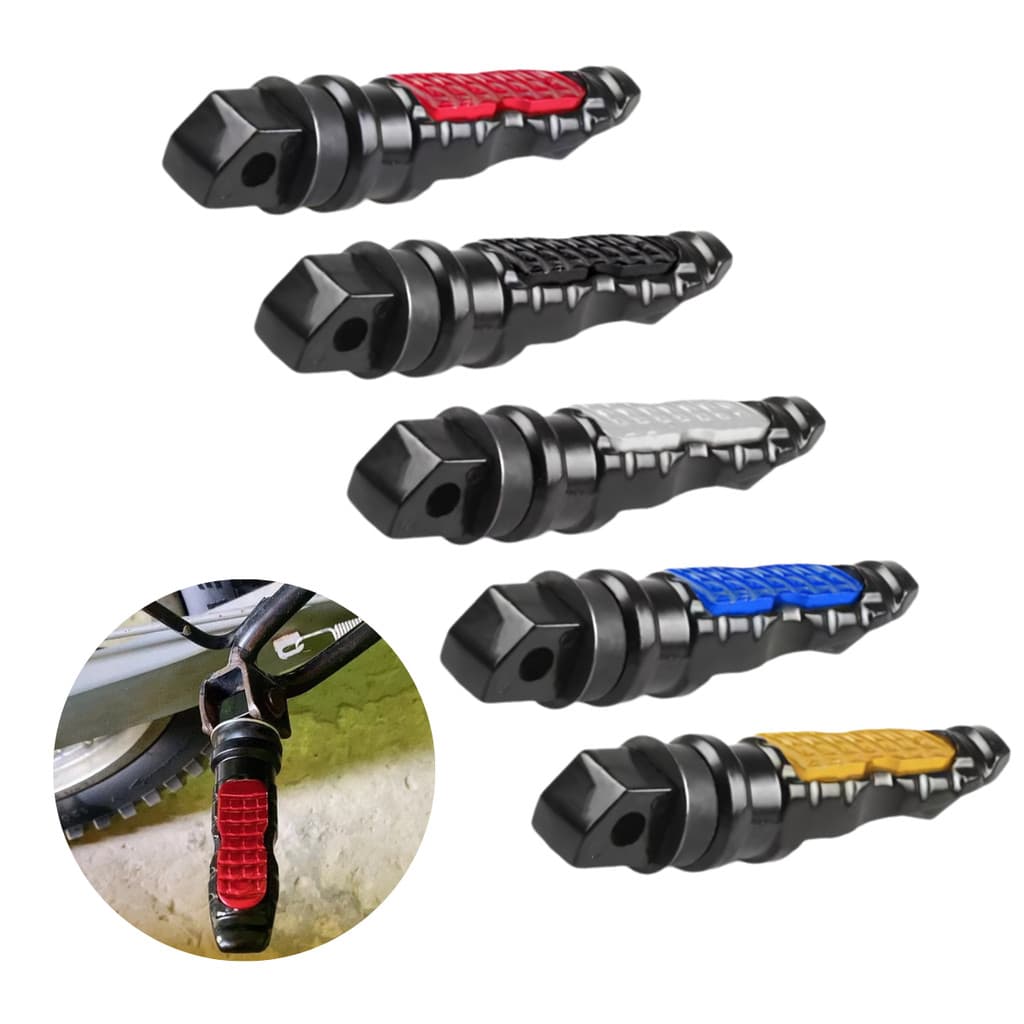 Pedaleira Moto Trazeira Universal Titan CG Fan Bros XRE Lander Factor
