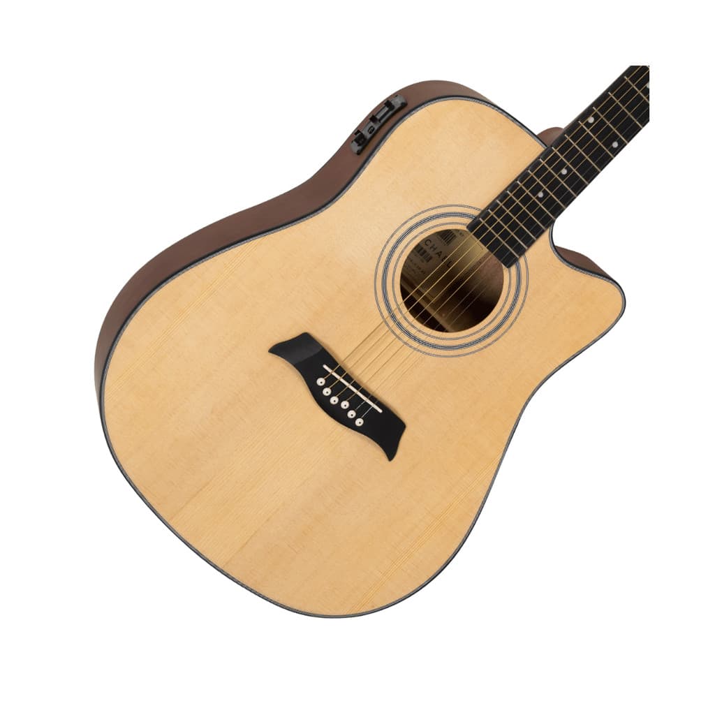 Violão Eletrico Michael Vmf400 Folk Cutaway