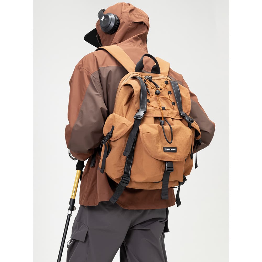 ABOYS mochila de grande capacidade masculina viagem ao ar livre à prova dwaterproof água montanhismo mochila Street Wear
