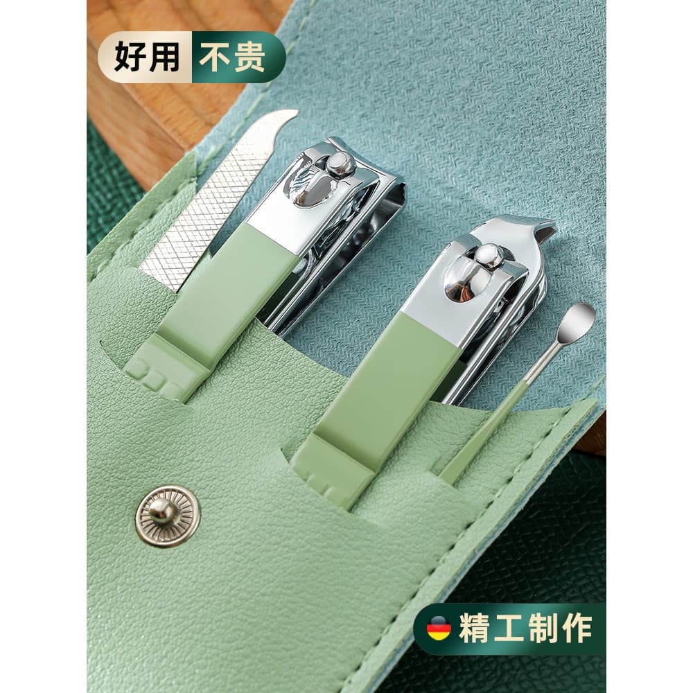Conjunto de cortador de unhas plano cortador de unhas Diagonal Manicure faca adulto doméstico ferramenta cortador de unh