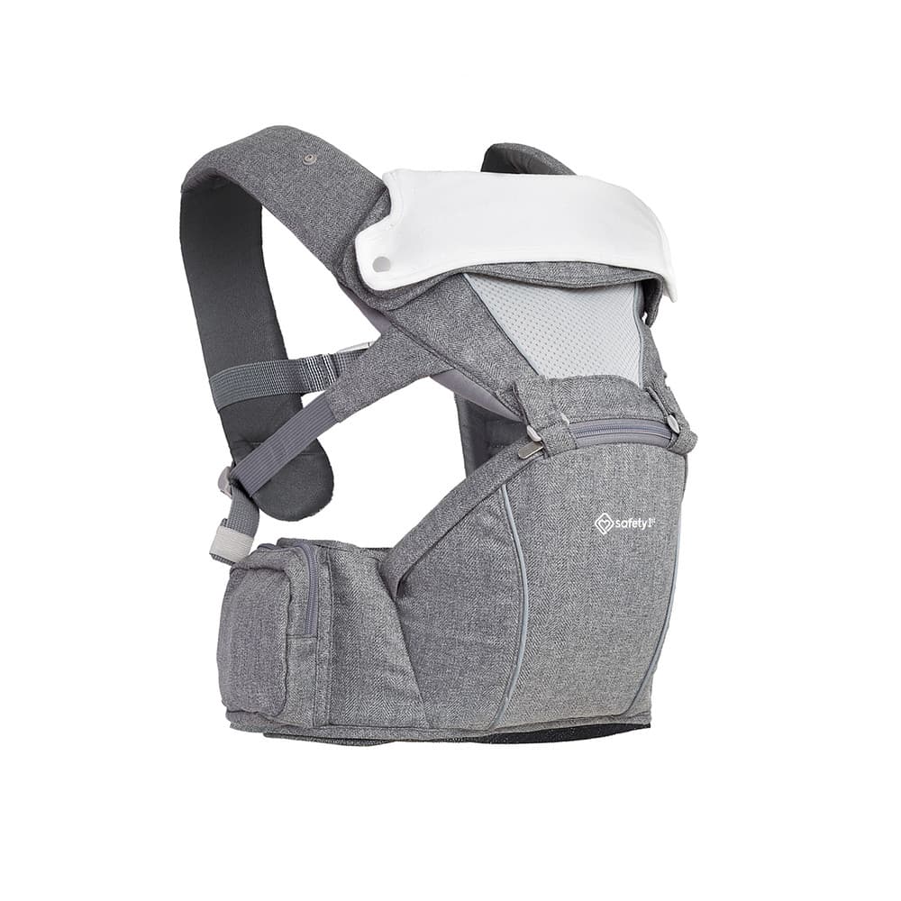 Canguru Hipseat 5 em 1 Wallaby - Safety 1st Grey (IMP02677)