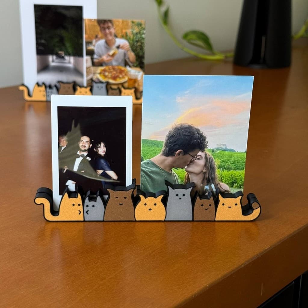 Porta Foto Magnético Decorativo Cachorrinho Salsicha ou Gatinhos para Polaroid Instax
