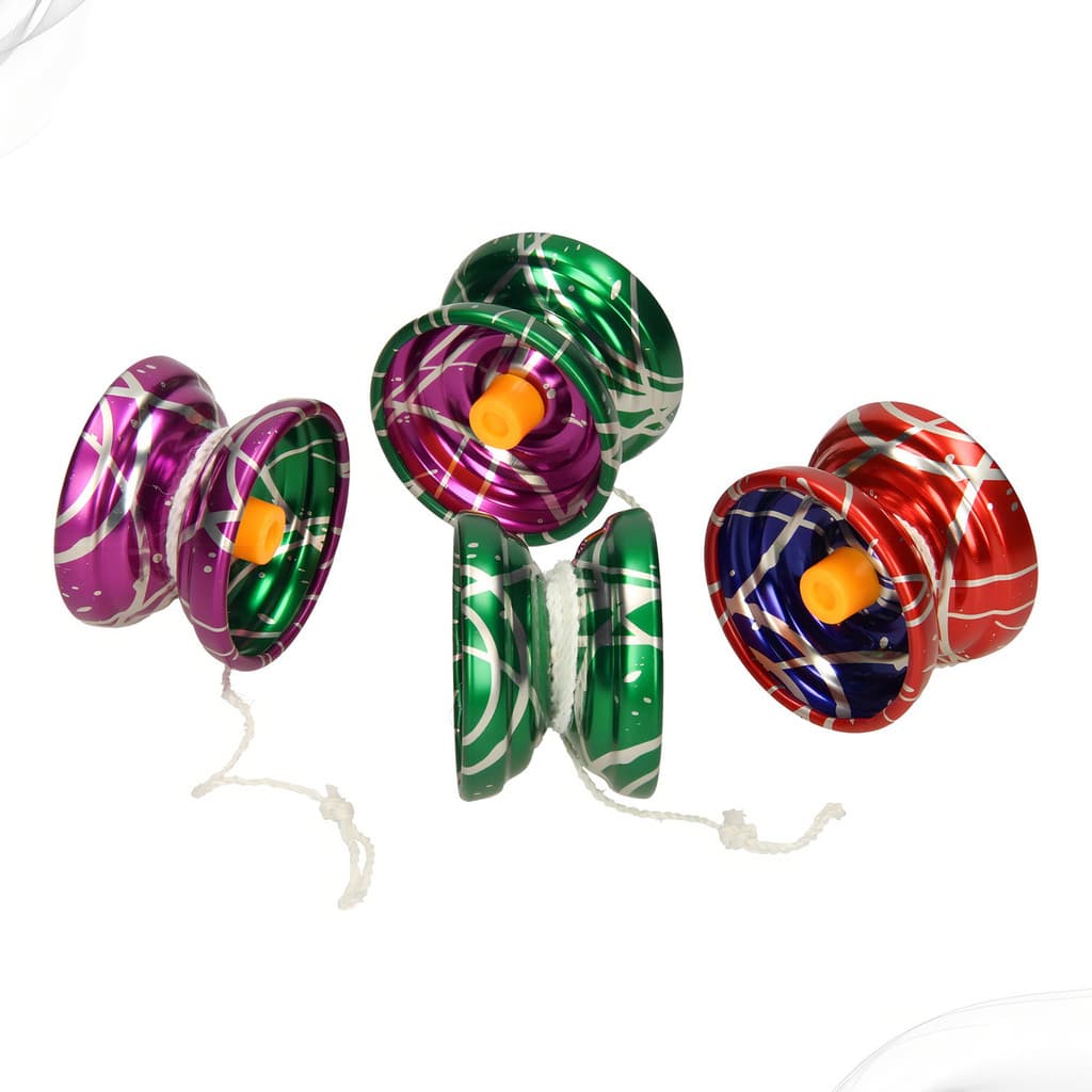 Kit Com 2 Ioio Alumínio Cores Sortidas Semi Profissional