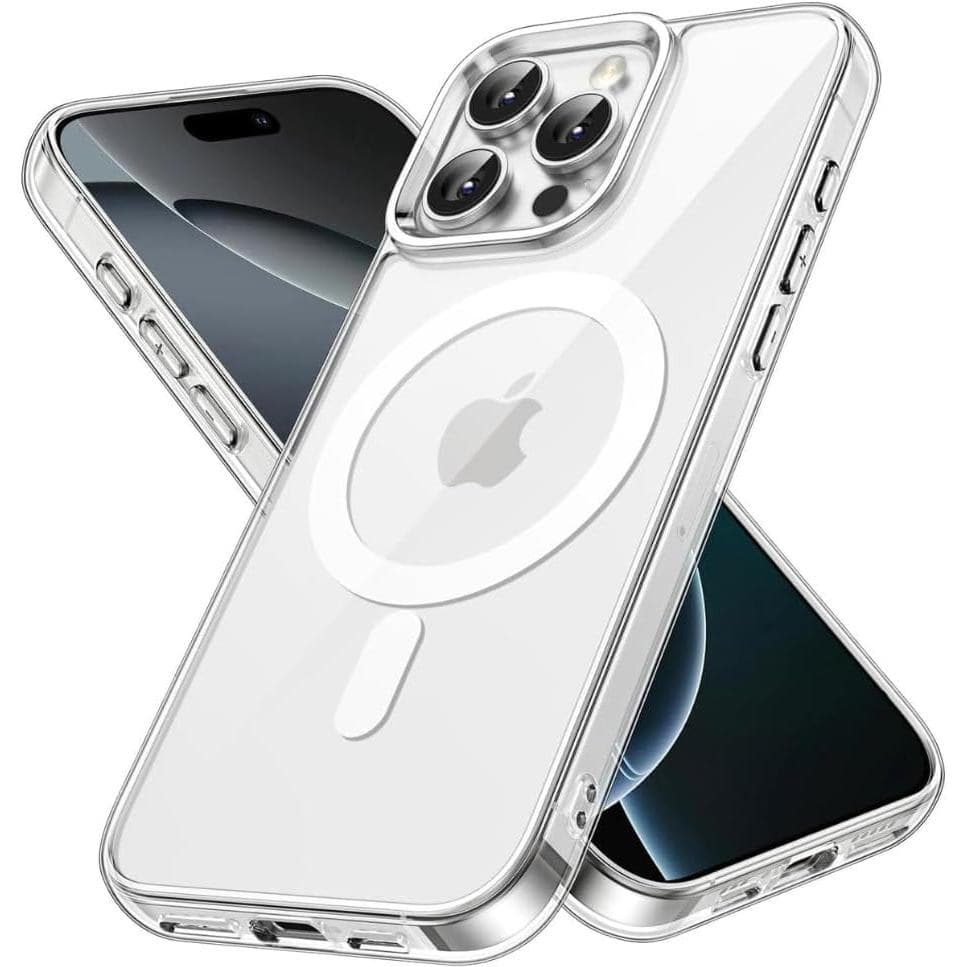Capa Magnética Transparente IPHONE Anti-Impacto e Carregamento por Indução (16)