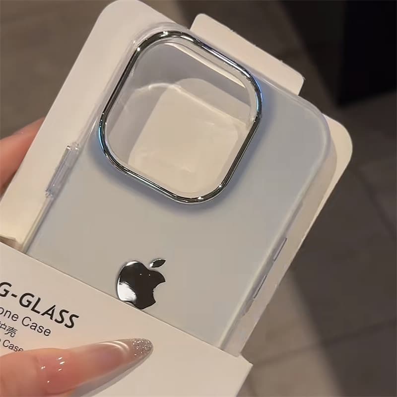 Com Logotipo Capa Para IPhone 17 13 12 11 Normal X XR XS 8 7 15 14 16 PRO MAX PLUS Silicone Caso De Telefone