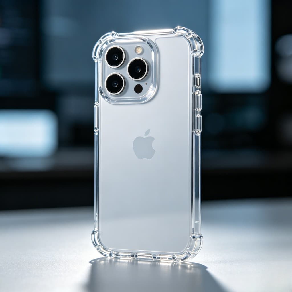 Capa Reforçada Cantos + Película Vidro Temperado 3D Compatível iPhone 17 Serie