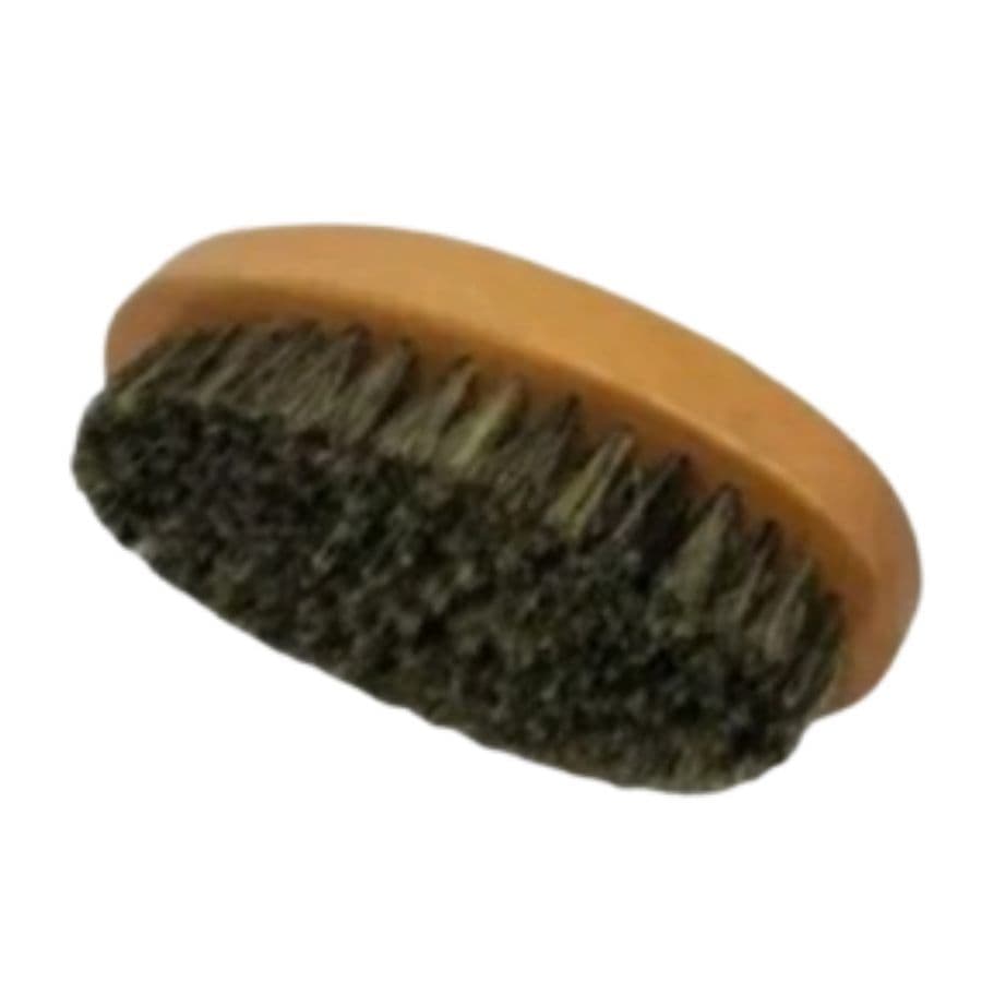 Escova Oval Para Waves Palma Cepillo Barba Remove Cabelo Barbearia Madeira