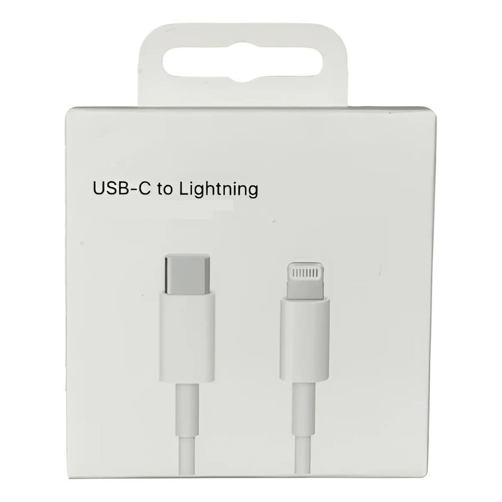 Cabo De Carregamento iPhone Apple Usb-c Lightning Branco