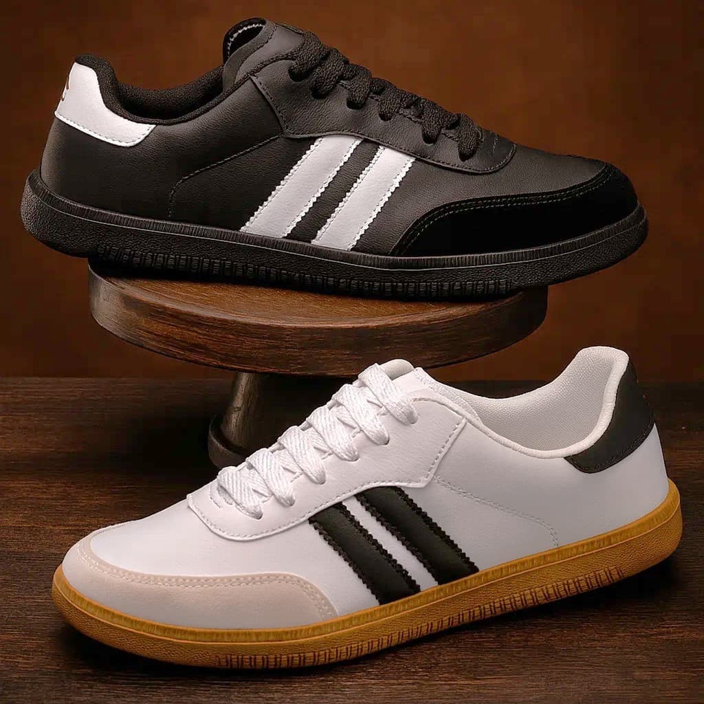 Kit 2 tenis feminino masculino retrô estiloso unissex moderno casual  macio leve urbano confortável