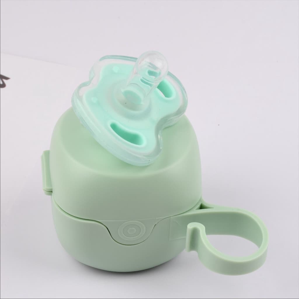 Bebê Recém-Nascido Pacifier Super Macio Imitação Leite Materno Silicone Noite Com Cabeça Plana Dia Redonda Desmame Para