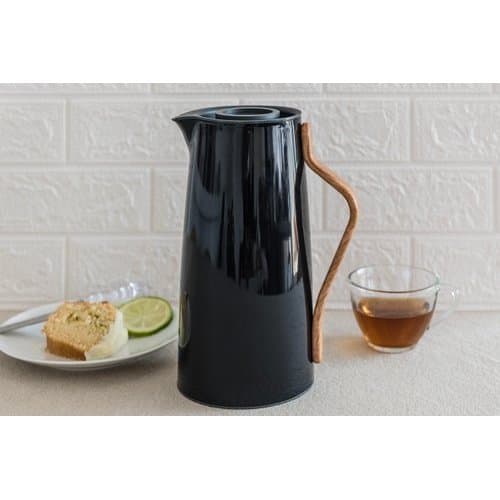 Garrafa Termica Alta Capacidade 1 Litro Isolamento Termico Duravel Design Moderno Preto