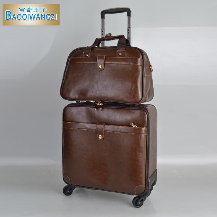 Baoqi novo estilo criança-mãe bagagem masculino bagagem trole caso roda Universal feminino 60cm 16 mala de embarque de n