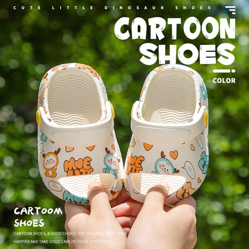 Sandálias Infantis / Babuche Infantil / Cartoon Cute Slippers /Meninos /Meninas /Outdoor Bathing