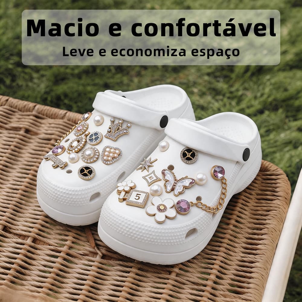 Anti-deslizamento Sandália Chinelos Buracos e sapatos Chinelos fechados Sapatos de praia Formando em um Desodorante