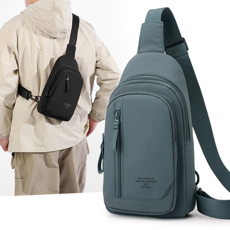 Novo simples All-match moda Casual saco das mulheres dos homens mesmo estilo saco de peito na moda jogo saco do mensagei