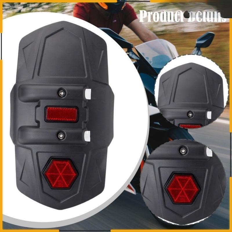 Fender Guarda-Lamas Traseiro Para Motocicleta , Proteção De Pneu Preta , Peças De Reposição 13x7.8 Polegadas Sub